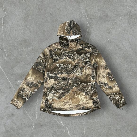 Realtree Other - Realtree Excape Camo Gairer Large Camouflage Tech Fleece Lined Hoodie Sweatshirt